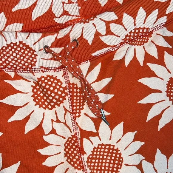 Vintage Lucky Brand Sunflower Long Bermuda/Capris Size Large - Picture 5 of 6